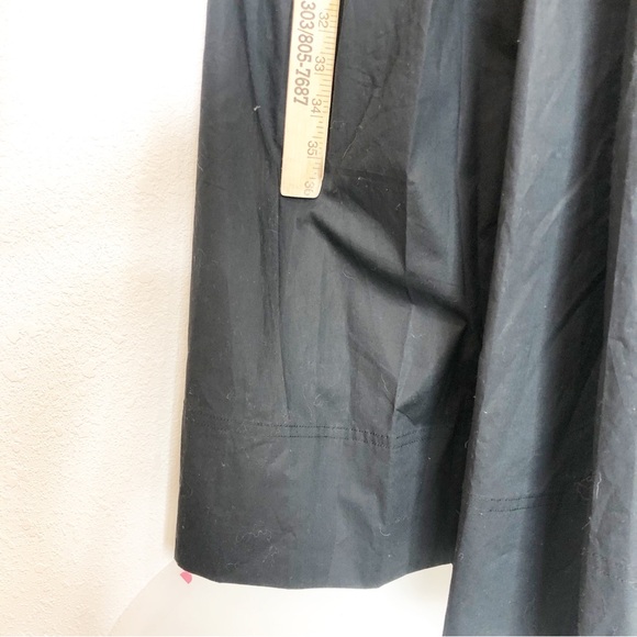 Ulla Johnson Caprice Poplin Off the Shoulder Midi Dress Noir Black Size 2 NEW - Picture 16 of 16